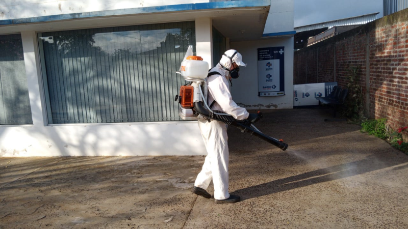 SANITIZAÇÃO NAS UNIDADES DE SAÚDE